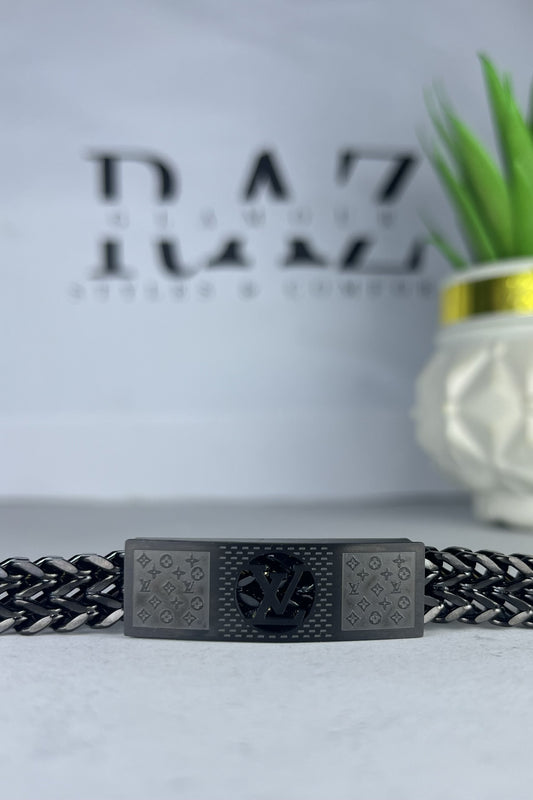 Bold modern Louis Vuitton chain bracelet(for Men's)