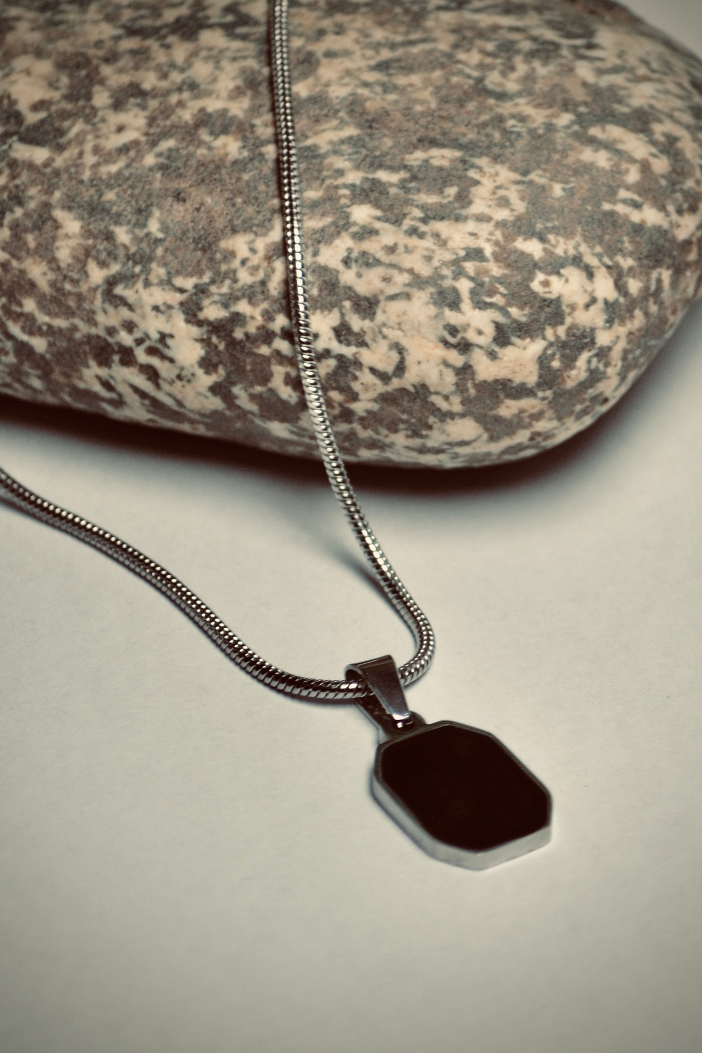 Cartier Onyx Pendant Necklace
