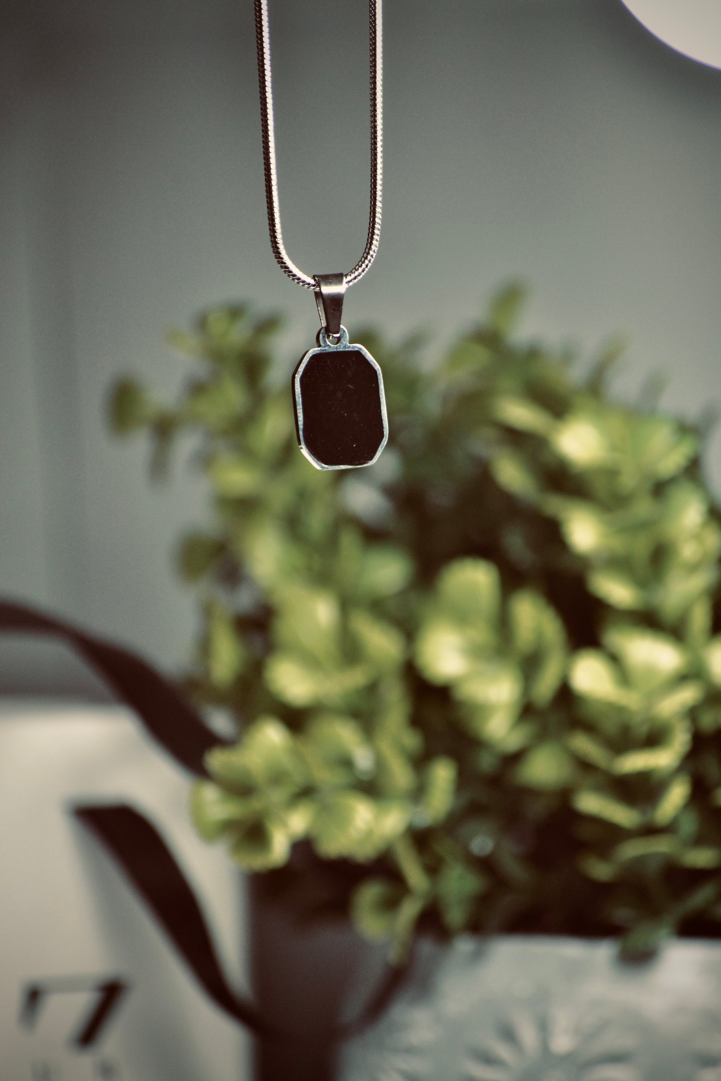 Cartier Onyx Pendant Necklace