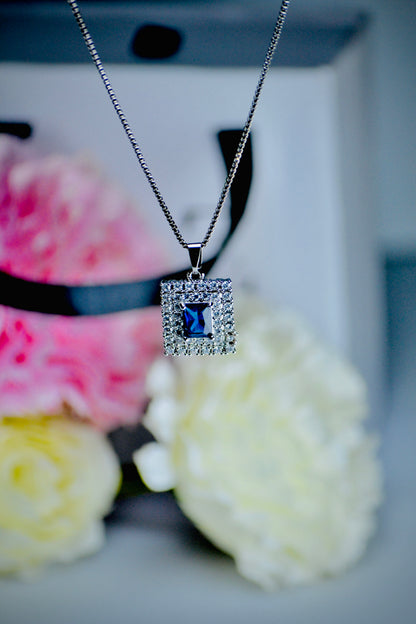 Beautiful Square Ruby pendant