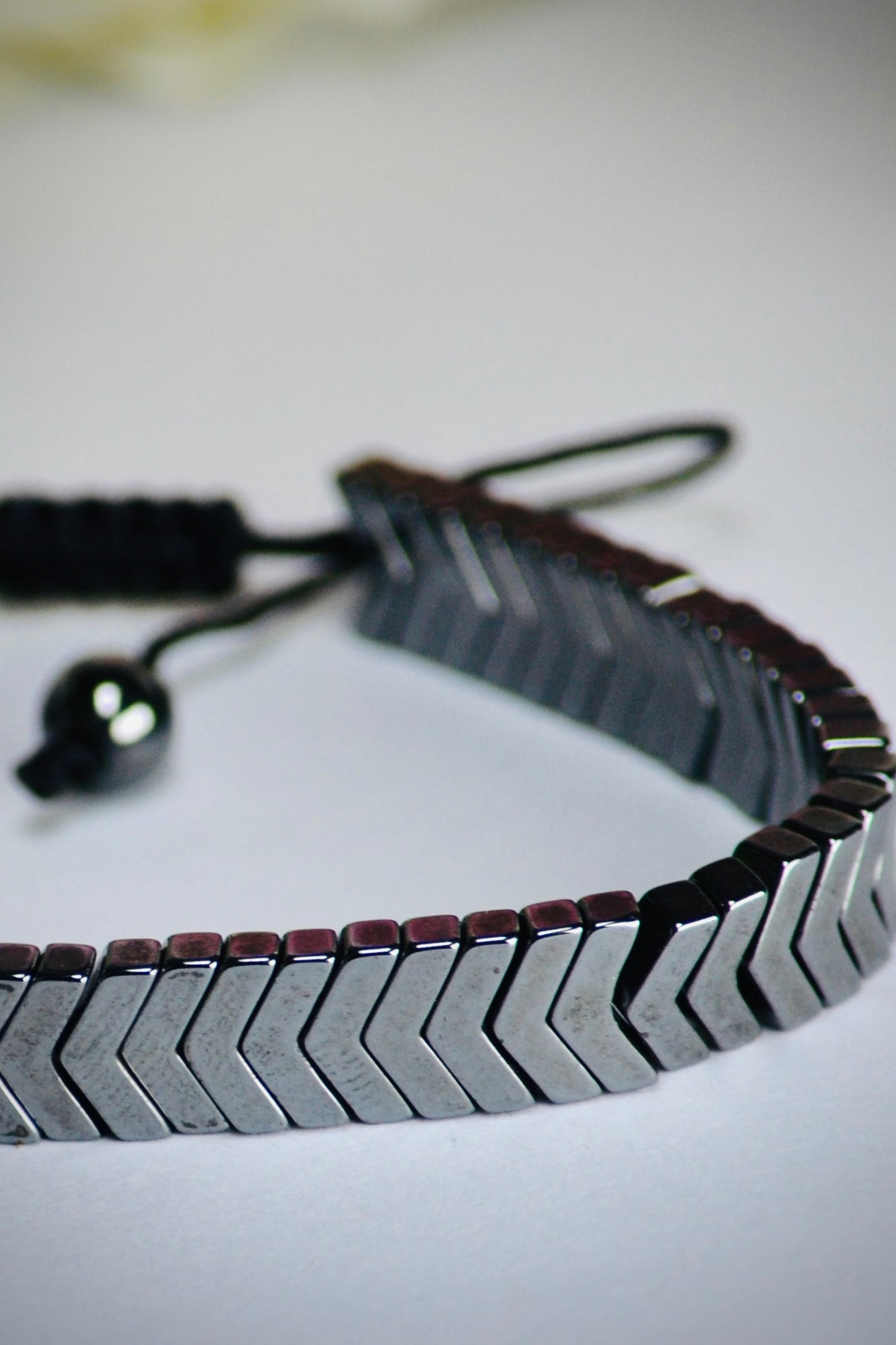 Hematite Arrow Bracelet
