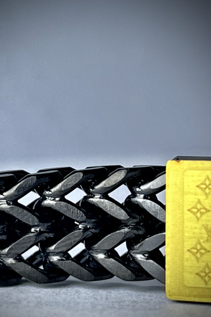 Bold modern Louis Vuitton chain bracelet(for Men's)