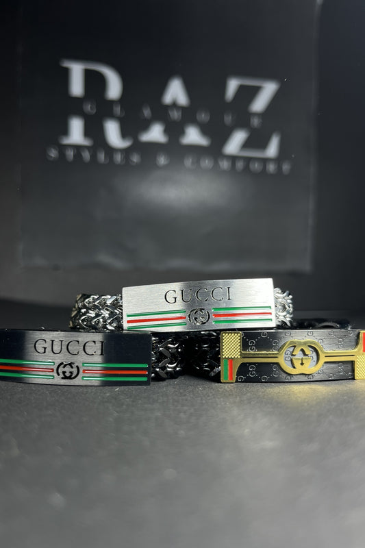 Bold modern Gucci chain bracelet