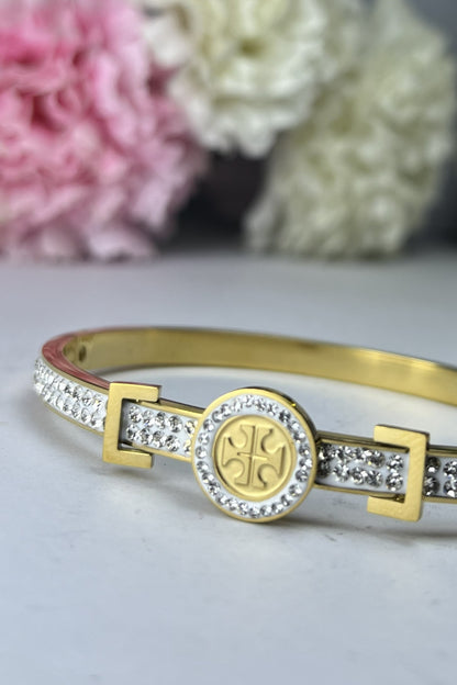 Tory Burch hinged Hand Cuff Bangle