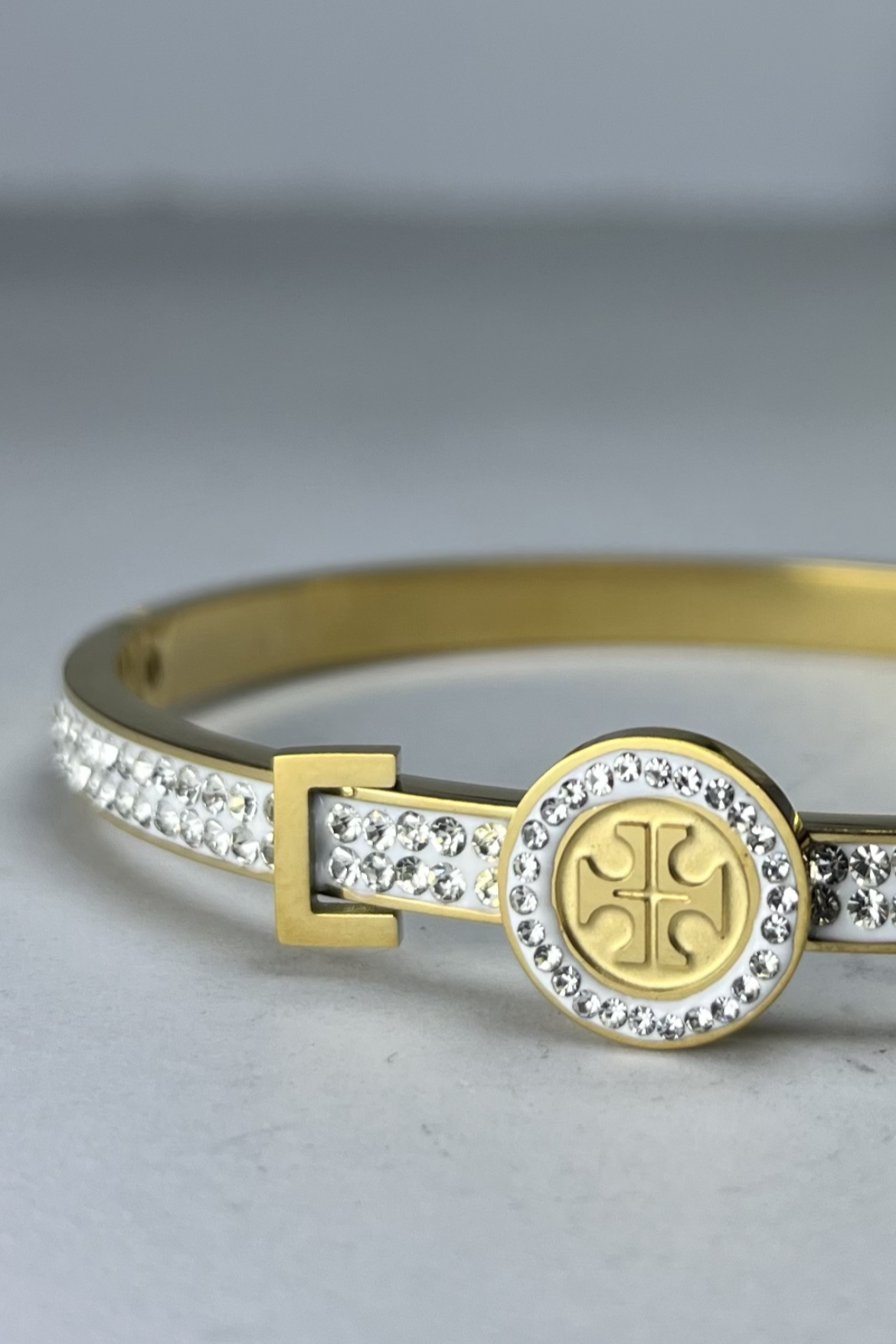 Tory Burch hinged Hand Cuff Bangle