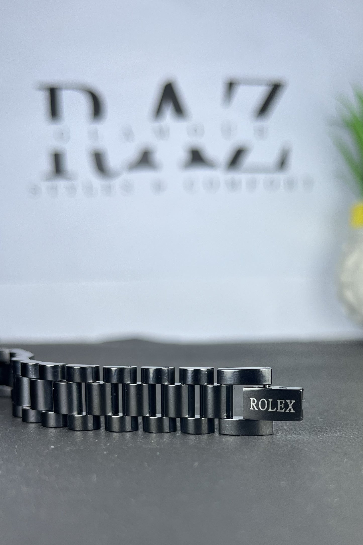 Black Rolex Crown jubilee Bracelet(for Men's)