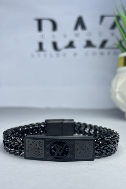 Bold modern Louis Vuitton chain bracelet(for Men's)