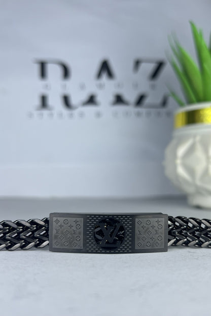 Bold modern Louis Vuitton chain bracelet(for Men's)