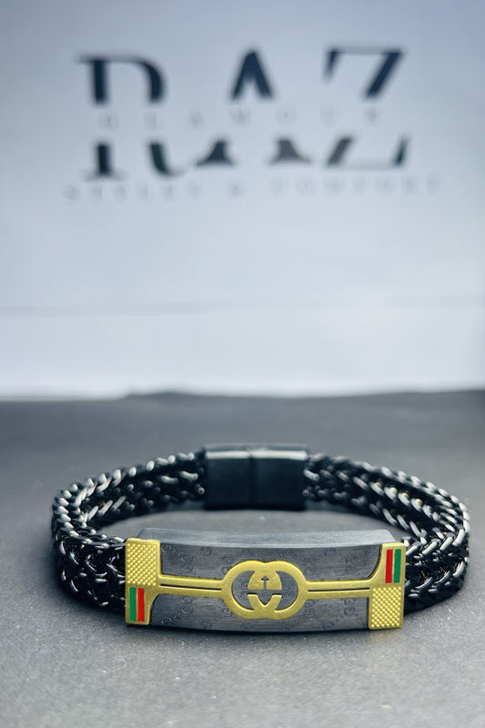 Bold modern Gucci chain bracelet